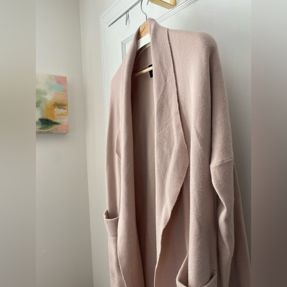 Light pink size small sweater cardigan, twelfth love brand
